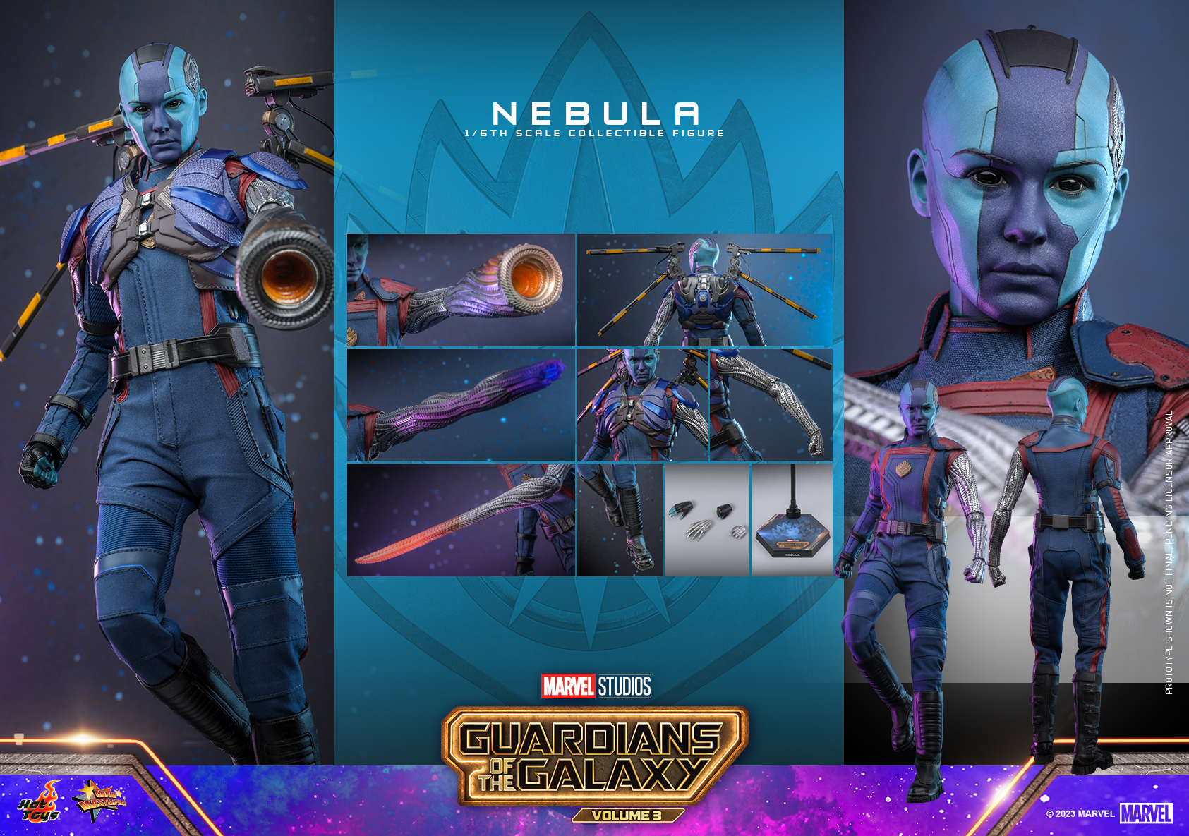 MMS714 - Guardians of the Galaxy Vol. 3 - 1/6th scale Nebula