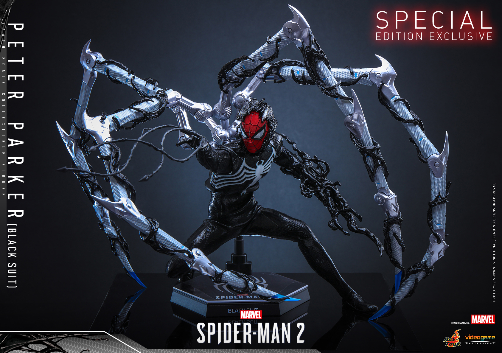 Marvel Spider-Man Articulated Magnet in Hands 6 inch Figure