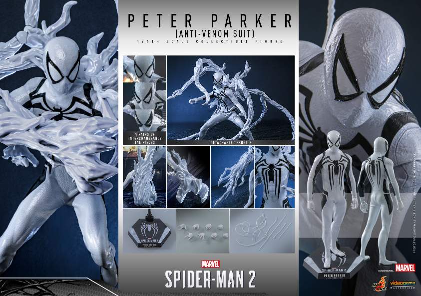 VGM69 - Marvel's Spider-Man 2 - 1/6th scale Peter Parker (Anti-Venom Suit)