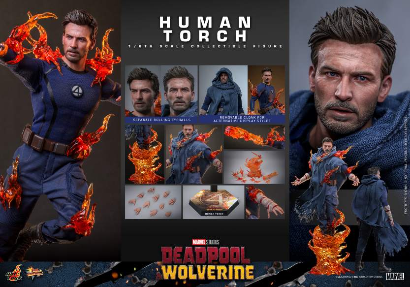 MMS789 - Deadpool & Wolverine - 1/6th scale Human Torch