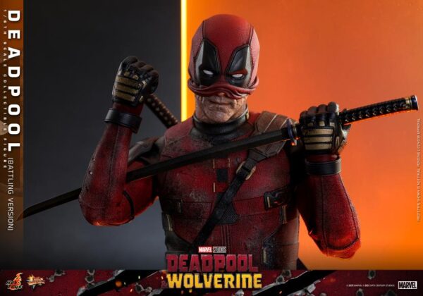 <ล็อต 2> MMS782 - Deadpool & Wolverine - 1/6th scale Deadpool (Battling Version) - Image 11