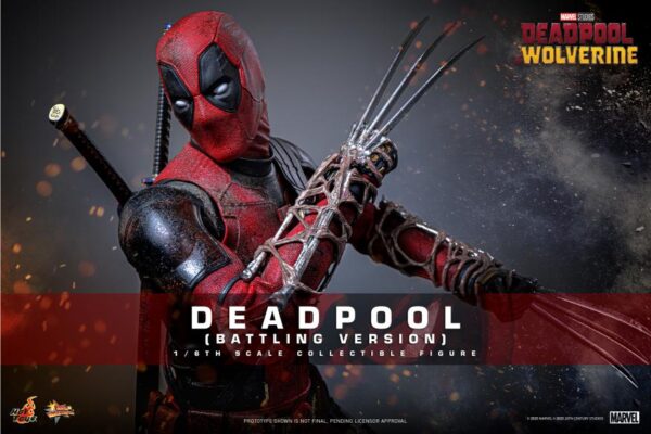 <ล็อต 2> MMS782 - Deadpool & Wolverine - 1/6th scale Deadpool (Battling Version) - Image 2