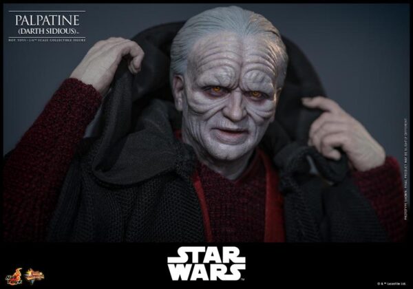MMS805 - Star Wars: Episode III – Revenge of the Sith - 1/6th scale Palpatine (Darth Sidious) - Image 4