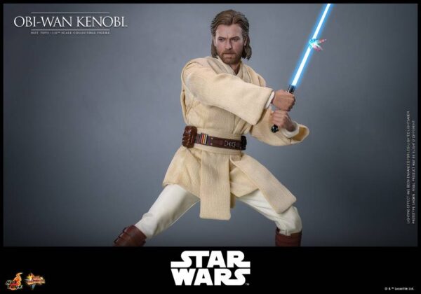 MMS808 - Star Wars: Attack Of The Clones - 1/6th scale Obi-Wan Kenobi - Image 12