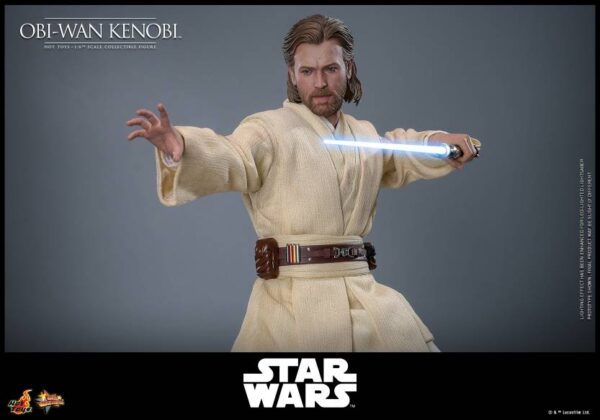 MMS808 - Star Wars: Attack Of The Clones - 1/6th scale Obi-Wan Kenobi - Image 13