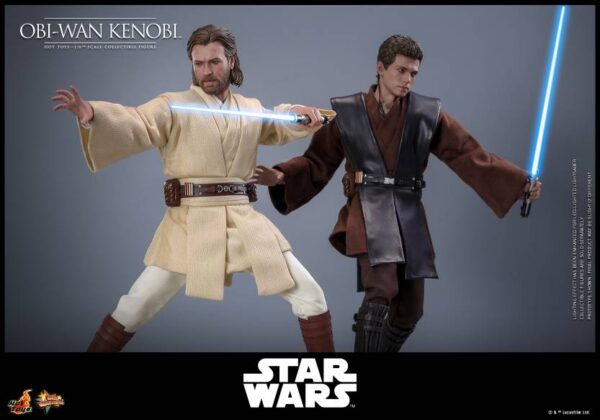 MMS808 - Star Wars: Attack Of The Clones - 1/6th scale Obi-Wan Kenobi - Image 14