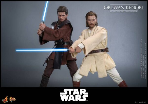 MMS808 - Star Wars: Attack Of The Clones - 1/6th scale Obi-Wan Kenobi - Image 15