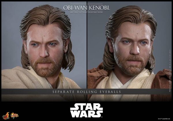 MMS808 - Star Wars: Attack Of The Clones - 1/6th scale Obi-Wan Kenobi - Image 19