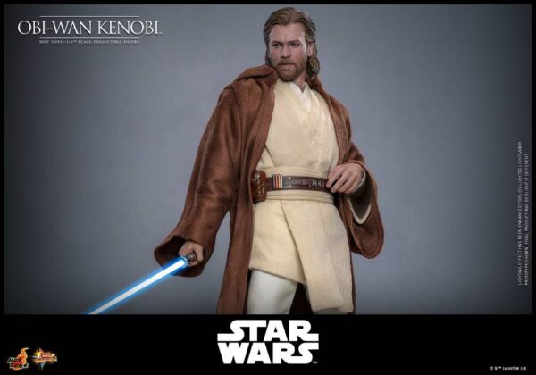 MMS808 - Star Wars: Attack Of The Clones - 1/6th scale Obi-Wan Kenobi - Image 11