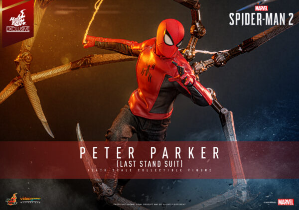 VGM71- Marvel's Spider-Man 2 - 1/6th scale Peter Parker (Last Stand Suit) [Hot Toys Exclusive] - Image 2