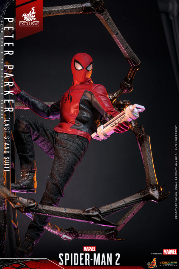 VGM71- Marvel's Spider-Man 2 - 1/6th scale Peter Parker (Last Stand Suit) [Hot Toys Exclusive] - Image 5