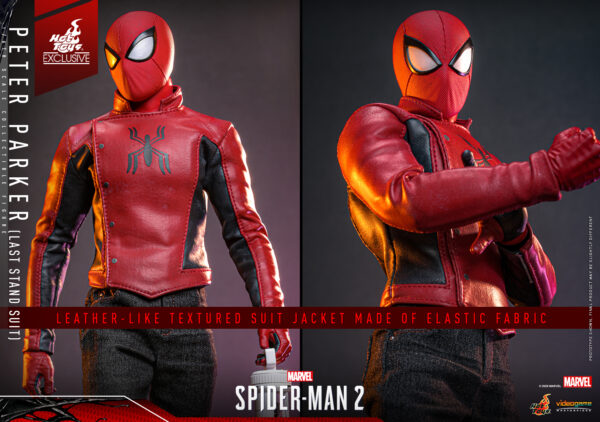 VGM71- Marvel's Spider-Man 2 - 1/6th scale Peter Parker (Last Stand Suit) [Hot Toys Exclusive] - Image 8