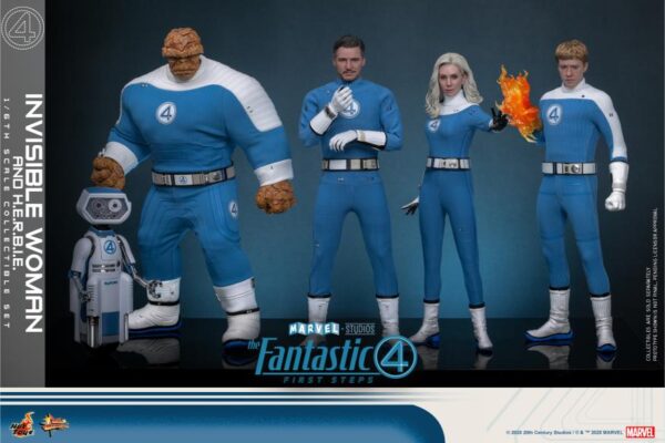 MMS824 - The Fantastic Four: First Steps - 1/6th scale Invisible Woman and H.E.R.B.I.E. Collectible Set - Image 14