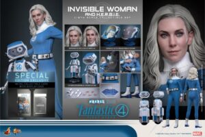 MMS824B - The Fantastic Four: First Steps - 1/6th scale Invisible Woman and H.E.R.B.I.E. Collectible Set (Special Edition)