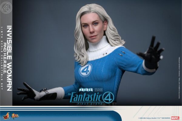 MMS824 - The Fantastic Four: First Steps - 1/6th scale Invisible Woman and H.E.R.B.I.E. Collectible Set - Image 9