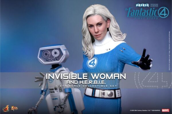 MMS824 - The Fantastic Four: First Steps - 1/6th scale Invisible Woman and H.E.R.B.I.E. Collectible Set - Image 2