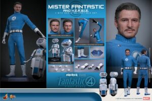 MMS822 - The Fantastic Four: First Steps - 1/6th scale Mister Fantastic and H.E.R.B.I.E. Collectible Set