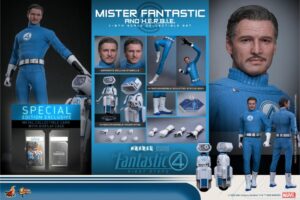 MMS822B - The Fantastic Four: First Steps - 1/6th scale Mister Fantastic and H.E.R.B.I.E. Collectible Set (Special Edition)