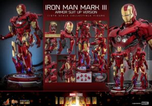 MMS825D72 - Iron Man - 1/6th scale Iron Man Mark III (Armor Suit Up Version)