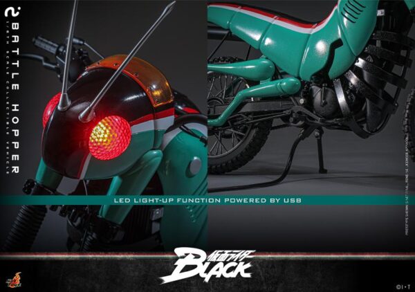 TMS161 - Kamen Rider Black - 1/6th scale Battle Hopper Collectible Vehicle - Image 15