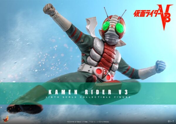 TMS162 - Kamen Rider V3 - 1/6th scale Kamen Rider V3 - Image 2