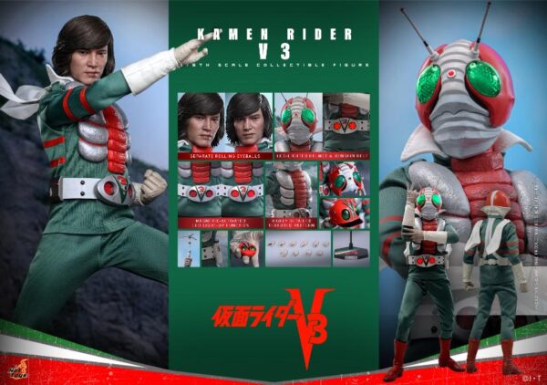 TMS162 - Kamen Rider V3 - 1/6th scale Kamen Rider V3