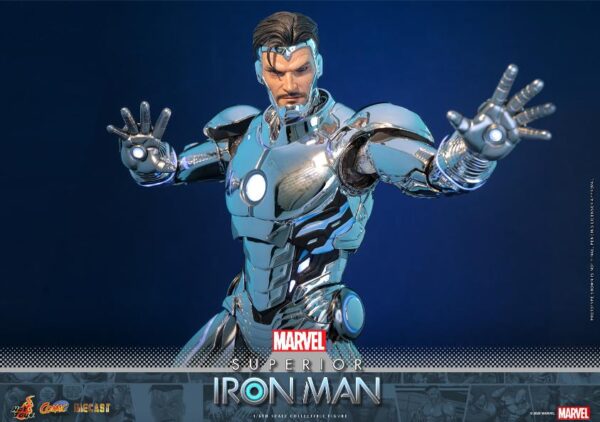 CMS026D73 - Marvel Comics - 1/6th scale Superior Iron Man - Image 13