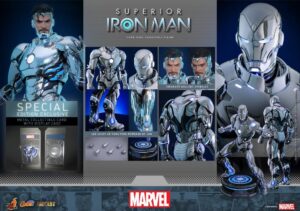 CMS026D73B - Marvel Comics - 1/6th scale Superior Iron Man (Special Edition)