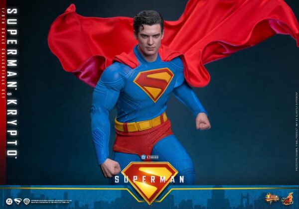 MMS812 - Superman - 1/6th scale Superman & Krypto Collectible Set - Image 13