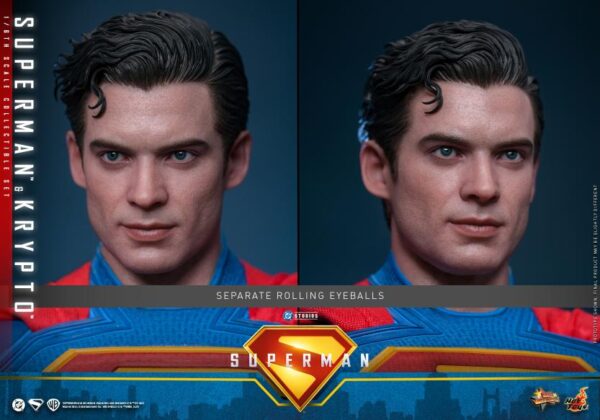 MMS812 - Superman - 1/6th scale Superman & Krypto Collectible Set - Image 18