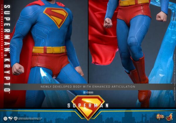MMS812 - Superman - 1/6th scale Superman & Krypto Collectible Set - Image 19