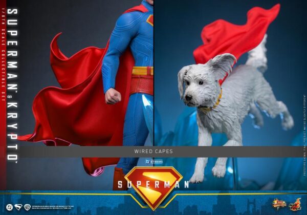 MMS812 - Superman - 1/6th scale Superman & Krypto Collectible Set - Image 20