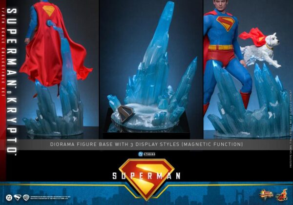 MMS812 - Superman - 1/6th scale Superman & Krypto Collectible Set - Image 21