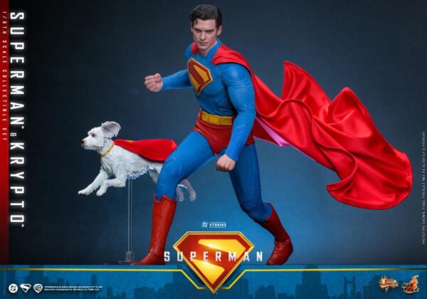 MMS812 - Superman - 1/6th scale Superman & Krypto Collectible Set - Image 7