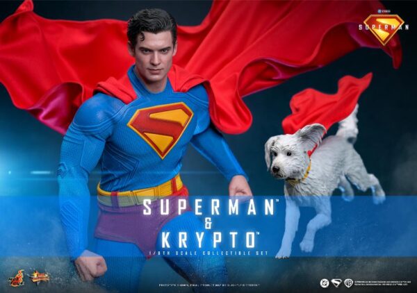 MMS812 - Superman - 1/6th scale Superman & Krypto Collectible Set - Image 2