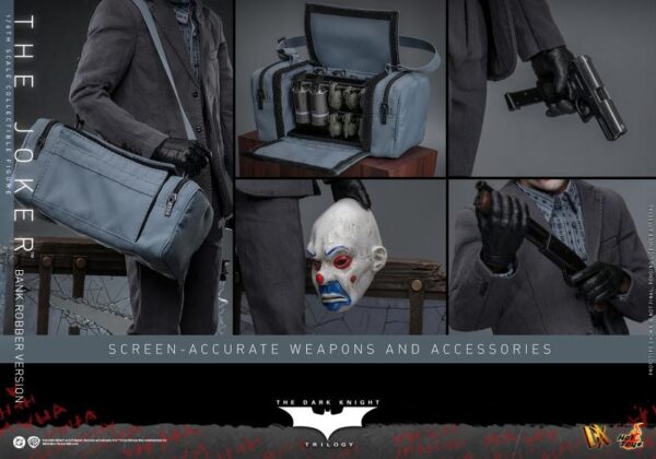 DX50 - The Dark Knight Trilogy - 1/6th scale The Joker (Bank Robber Version) - Image 18