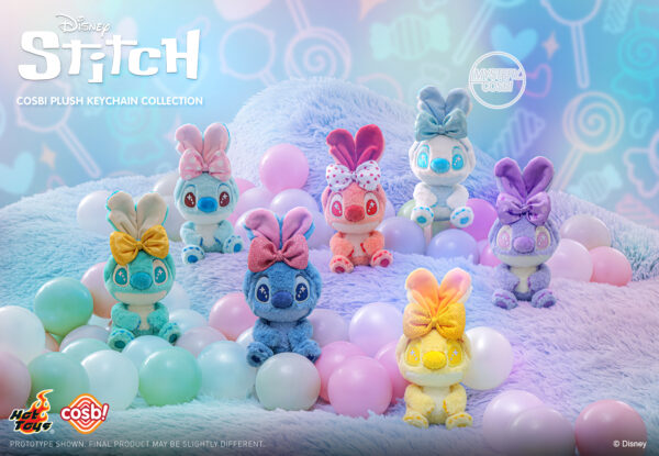 Hot Toys Blind Box PPLU066N-Stitch Cosbi Plush Keychain (1PC) - Image 9