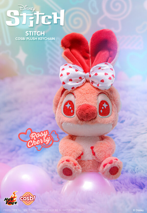 Hot Toys Blind Box PPLU066N-Stitch Cosbi Plush Keychain (1PC) - Image 6
