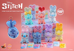 Hot Toys Blind Box PPLU066N-Stitch Cosbi Plush Keychain (1PC)