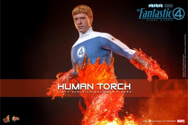 MMS829 - The Fantastic Four: First Steps - 1/6th scale Human Torch - Image 2