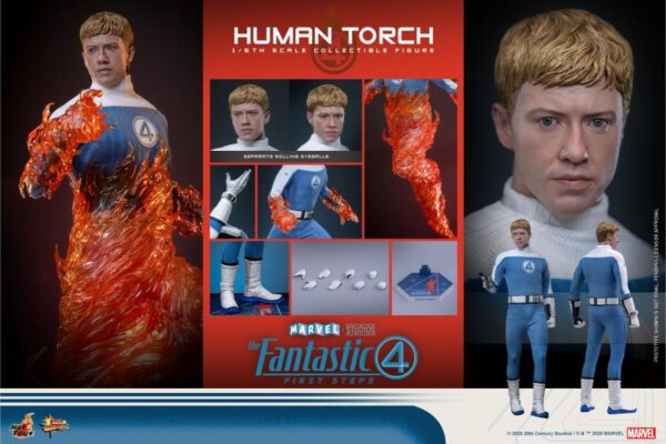 MMS829 - The Fantastic Four: First Steps - 1/6th scale Human Torch