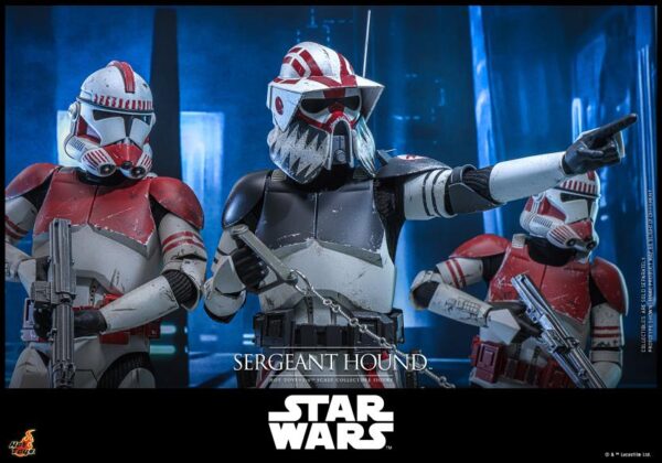 TMS167 - Star Wars: The Clone Wars - 1/6th scale Sergeant Hound - Image 19