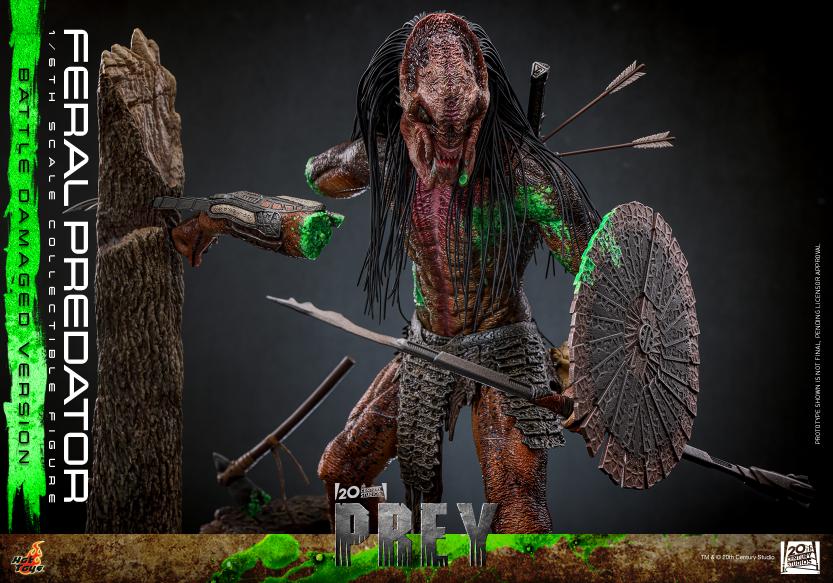 TMS173 - Prey - 1/6th scale Feral Predator (Battle Damaged Version) - Image 16