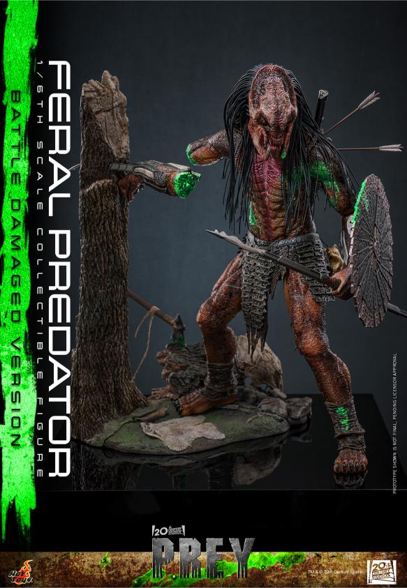 TMS173 - Prey - 1/6th scale Feral Predator (Battle Damaged Version) - Image 7