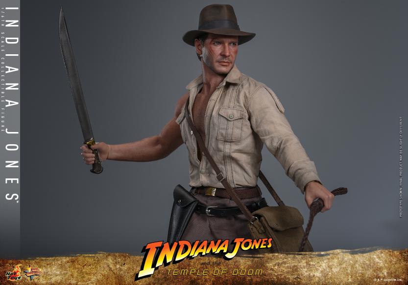 MMS860 - Indiana Jones And the Temple of Doom - 1/6th scale Indiana Jones - Image 12