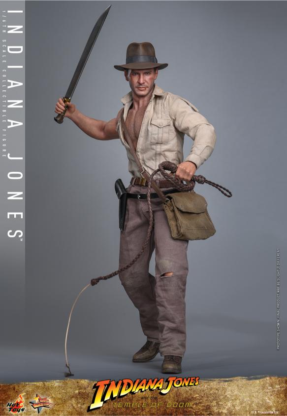 MMS860 - Indiana Jones And the Temple of Doom - 1/6th scale Indiana Jones - Image 5