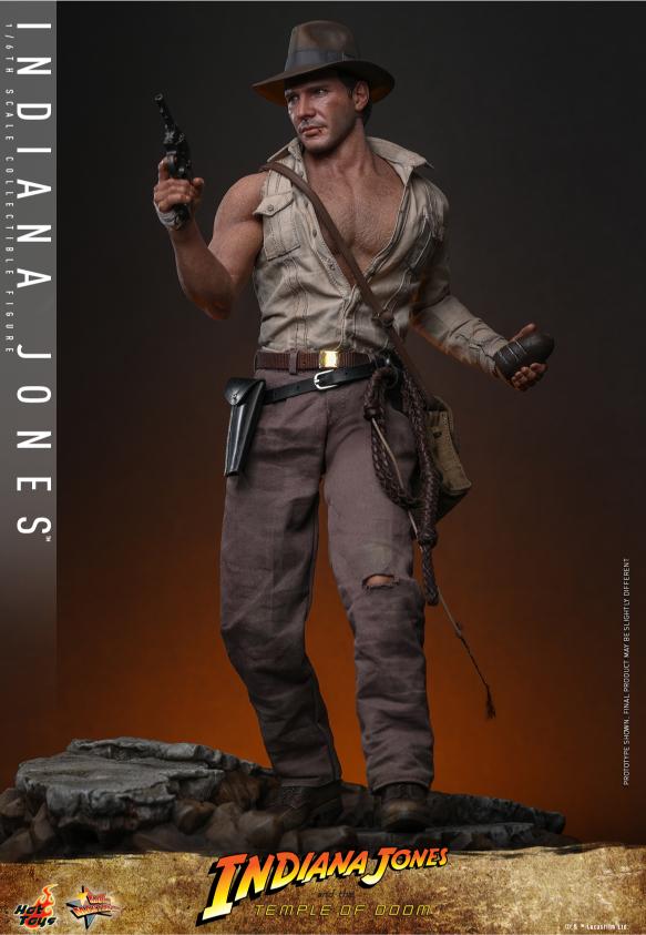 MMS860 - Indiana Jones And the Temple of Doom - 1/6th scale Indiana Jones - Image 6