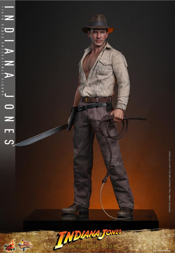 MMS860 - Indiana Jones And the Temple of Doom - 1/6th scale Indiana Jones - Image 7