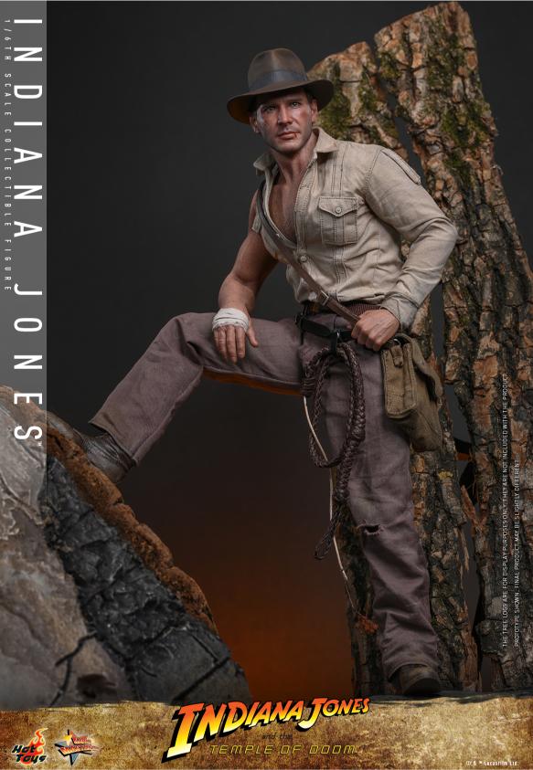 MMS860 - Indiana Jones And the Temple of Doom - 1/6th scale Indiana Jones - Image 8