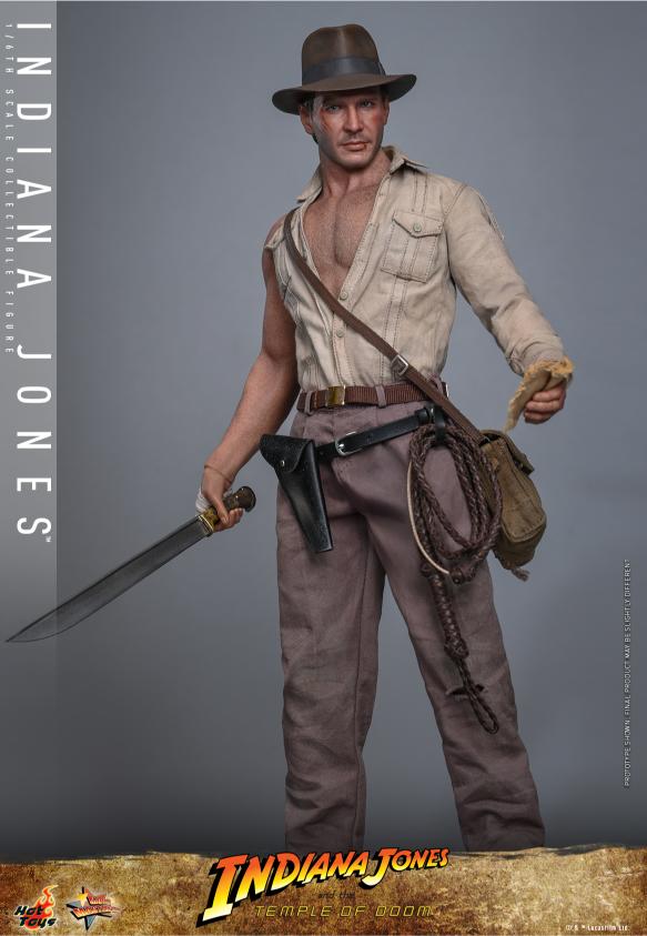 MMS860 - Indiana Jones And the Temple of Doom - 1/6th scale Indiana Jones - Image 10
